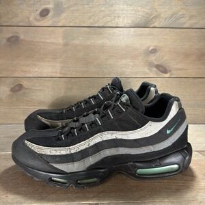 nike air max 95 mens size 12 shoes black aurora athletic running sneakers